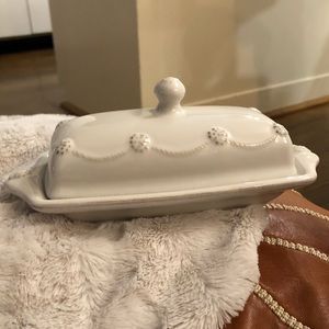 Juliska Berry & Thread Butter Dish - Whitewash